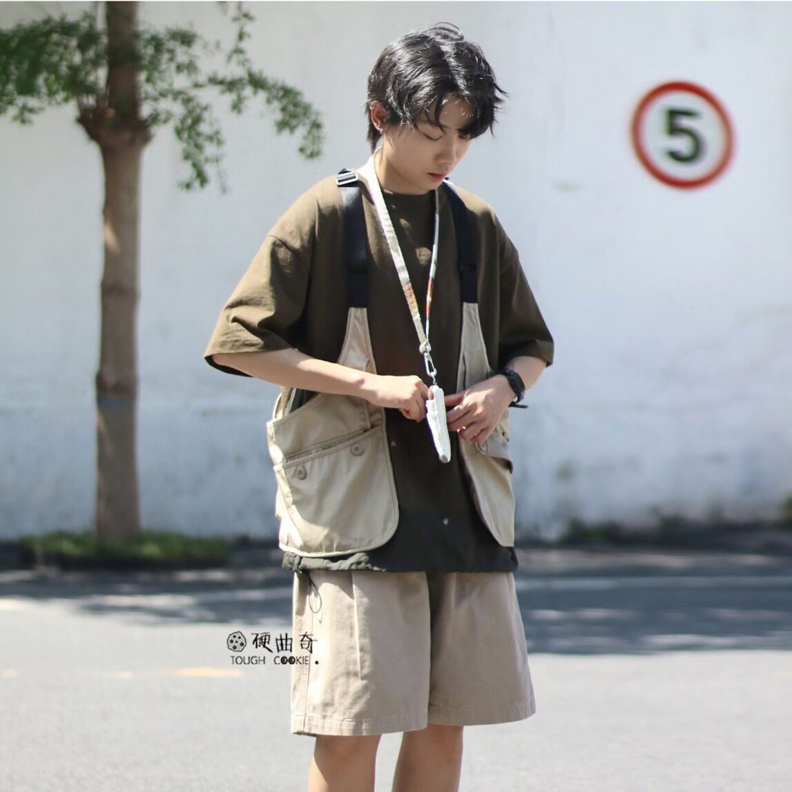 【网59】25宽松外套背心复古吊带无袖坎肩搭配神器A079B05-P33,男装背心/马甲,电商A079