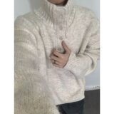 【网15】25织衫高领百搭长袖毛衣新款A079-A837-P52，男装针织衫/毛衣，电商A079