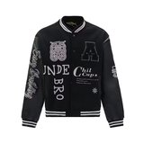 【网59】25开衫拼接刺绣棒球服A079-A202-P61，女装职业装，电商A079