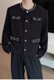 【23】25粗花呢编织小香风外套男2025新款A079-J440-P67，女装短外套，电商A079