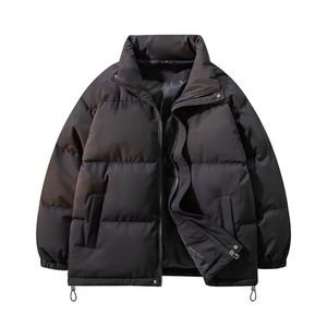 【网90】面包服外套大码25新款加厚保暖黑色A079-MB001-P59图片