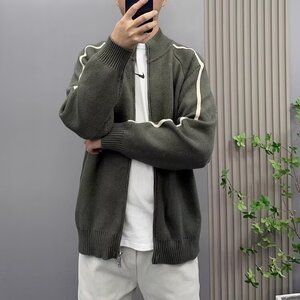 【网59】25拉链针织开衫男士外套A079-M40-P51图片