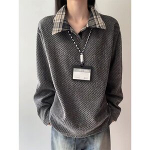 【网21】长袖T恤女装大码内搭上衣2025秋季新款A079-WY28-P32图片
