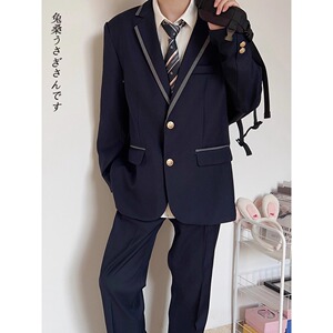 【45】日系西装休闲百搭套装男A079-W72-P59图片