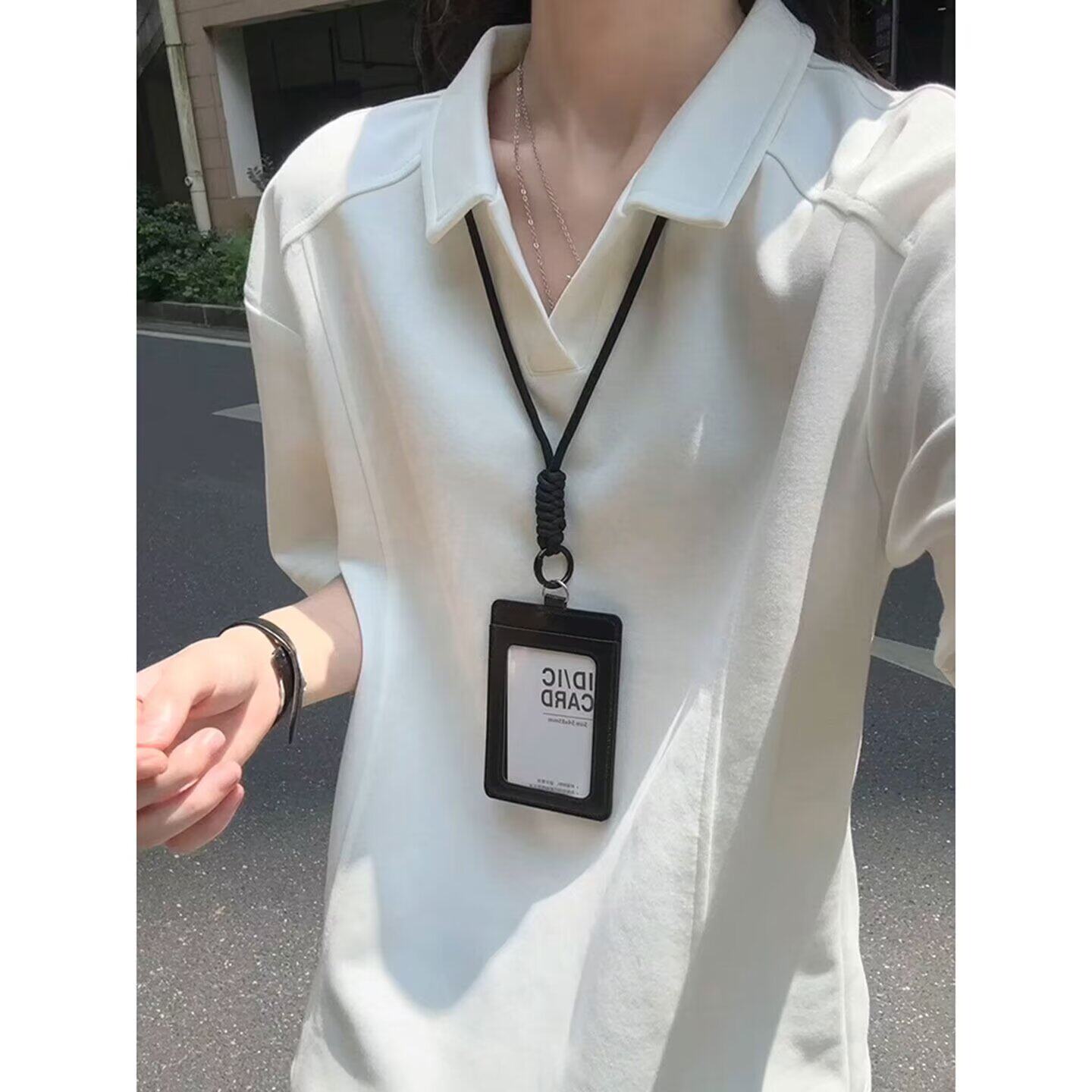 [012]polo衫短袖t恤男女款拼接翻领A079-D910-P30,男装T恤,电商A079