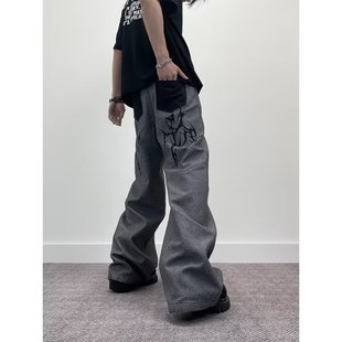 2025新款 25鸦做旧直筒牛仔裤 长裤 A079 P49 8839