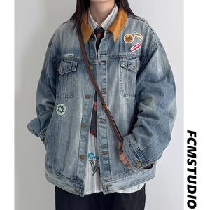 【网54】25秋季牛仔外套男女潮牌A079-2605-P69,男装工装外套,电商A079