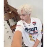 [003]长袖t恤港风百搭宽松上衣A079-T1896-P34，男装T恤，电商A079