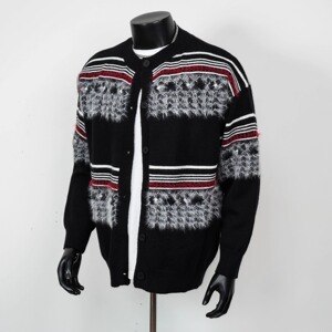 【网58】条纹开衫针织衫外套男潮牌宽松A079-D82-P64,男装针织衫/毛衣,电商A079