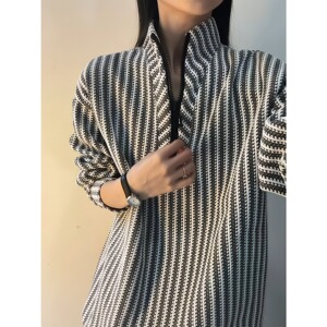 [004]半拉链卫衣男女长袖t恤高级感重磅外套A079-E76-P39图片