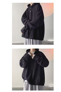 【网91】针织衫连帽秋冬款加厚毛衣A079-MY110加厚-P42图片