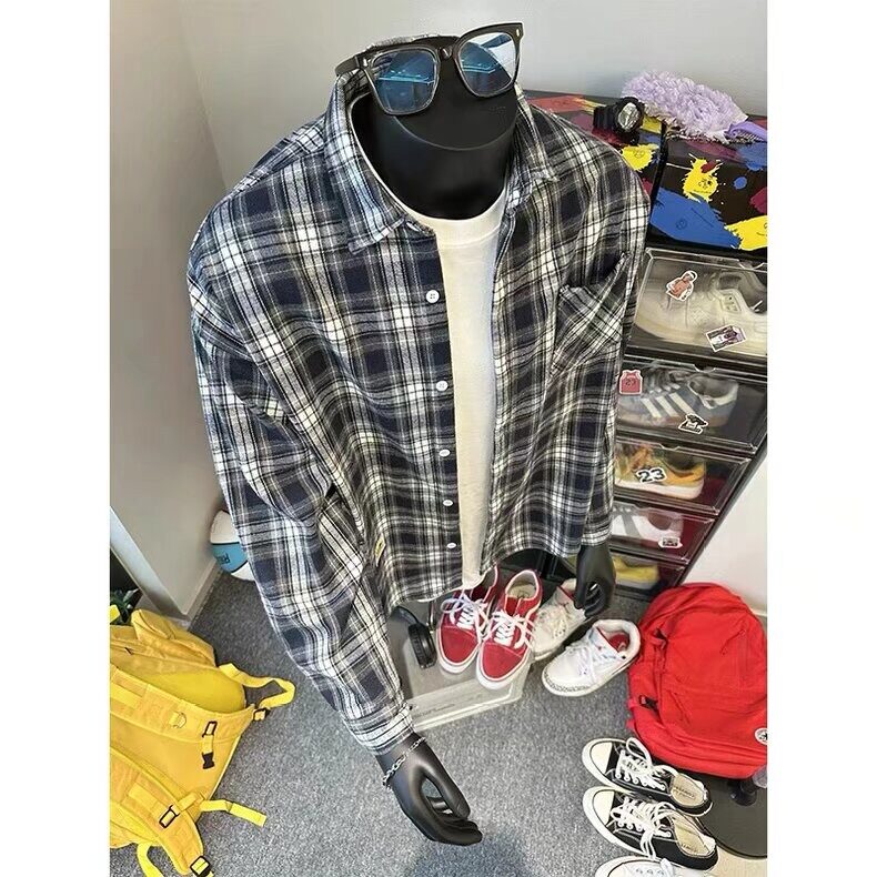 【网25】情侣加绒加厚衬衣外套A079-CS409【加绒加厚】-P41,男装衬衫,电商A079