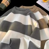 【网123针织衫】毛绒毛衣ins百搭A079-Q66-P41，男装针织衫/毛衣，电商A079