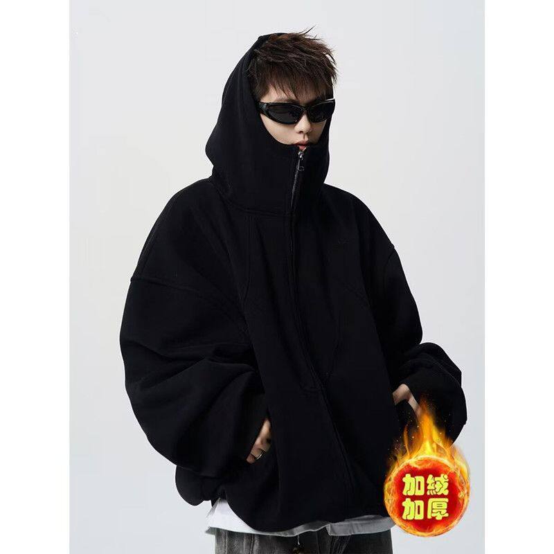 【52】5休闲加厚连帽开衫外套 A079-W31-P48-50图片
