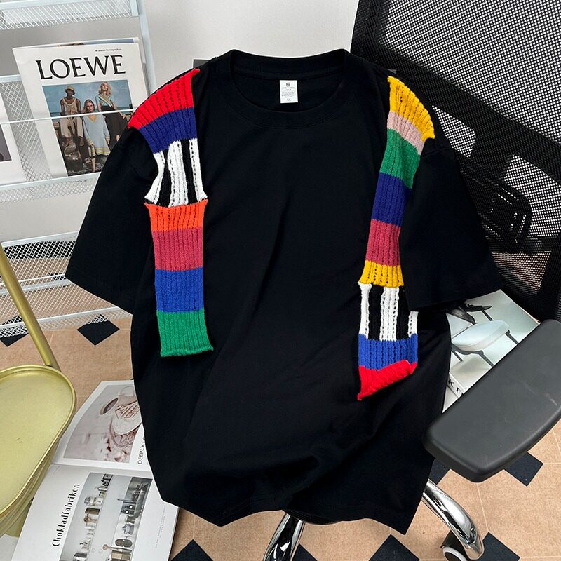 [003]明星同款短袖t恤男半袖上衣宽松休闲体恤衫A079-T556-P31,男装T恤,电商A079