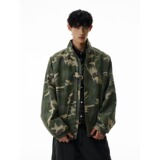【网5】迷彩立领夹克2025秋新款宽A079-Y210-66，男装夹克，电商A079