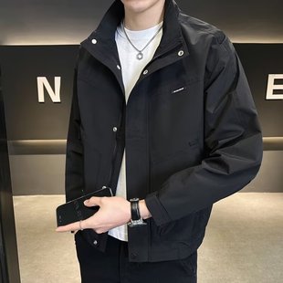 238 JK13 立领休闲男夹克韩版 潮牌男外套A079 P64 潮流装