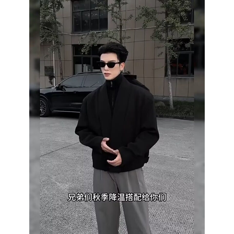【网23百搭新款ins简约日系文艺时尚气质流行西装】A079-X18-54,男装西服,电商A079