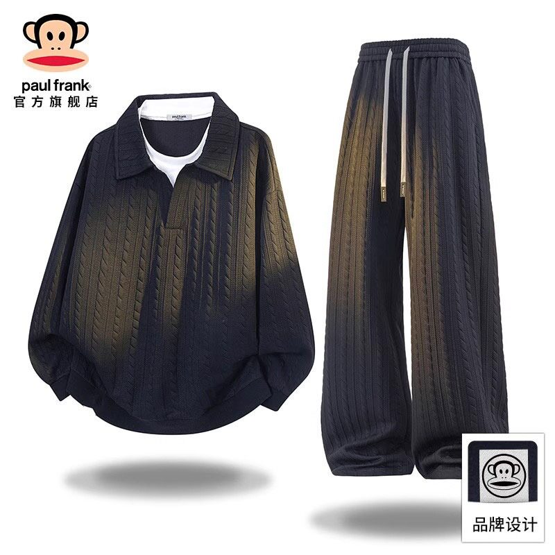 【网19】动套装男士新款卫衣休闲裤两件套穿搭A079-KT113-P62,男装休闲套装,电商A079