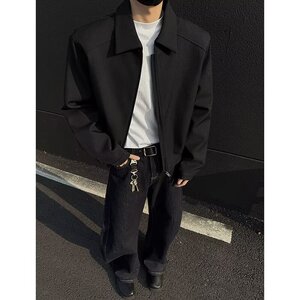 【网60】短款垫肩拉链夹克立体百搭A079-6620-P61图片