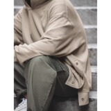 【189】连帽卫衣宽松慵懒风大码外套头男潮A079-W50-P45-48，女装短外套，电商A079