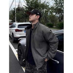 【网图有货12】立领飞行员机车棒球服短款外套A079-2600-P51图片