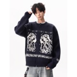 【网图有货13】针织衫无领扣子A079-M5333-53，男装针织衫/毛衣，电商A079