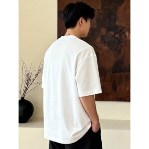 [003]\夏季交叉罗纹领口半高领短袖T恤男半袖上衣A079-D906-P27图片