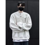 【190】套头卫衣男女秋冬季简约基础款休闲长袖上衣A079-W18-P39，男装卫衣，电商A079