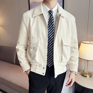【001】1灯芯绒外套男女春秋冬新款潮牌工装夹克A079-JK30-P55图片