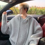 【59】秋冬季高级感男士针织衫上衣A079-D85-P59，男装针织衫/毛衣，电商A079