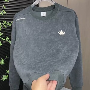 【网72】新款圆领卫衣男士圆领25秋装新款宽松A079-W72-P39图片