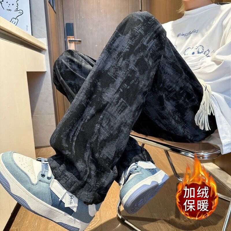 【002】5加绒休闲裤男直筒运动裤潮A079-K55-P28,女装休闲裤,电商A079