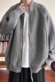 【网143】拉链开衫毛衣男女2025春秋冬A079-M03-P55，男装针织衫/毛衣，电商A079