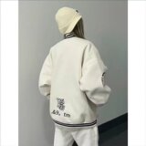 【262】25绣棒球服外套少女2025秋冬新款卫衣外套A079-JK39-P66，女装短外套，电商A079