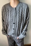 【32】针织开衫毛衣秋冬基础百搭扭绳风毛衣外套A079-2530-P58，男装针织衫/毛衣，电商A079