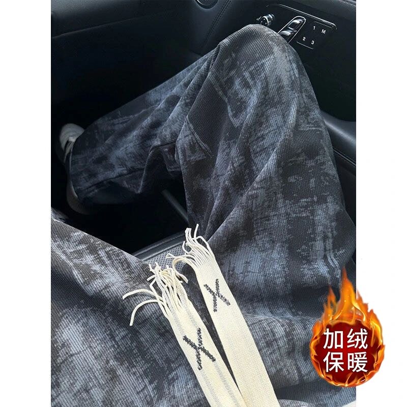 【002】5加绒休闲裤男直筒运动裤潮A079-K55-P28,女装休闲裤,电商A079