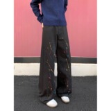 【网158】2025日系百搭新款牛仔长裤A079-C1177-P40，男装休闲裤，电商A079