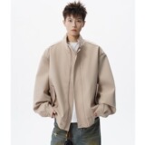 【网60】休闲秋冬开衫立领夹克外套A079-2653-P68，男装夹克，电商A079