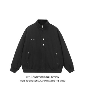 【网28】立领夹克男春秋宽松百搭工装外套A079-754-P67图片