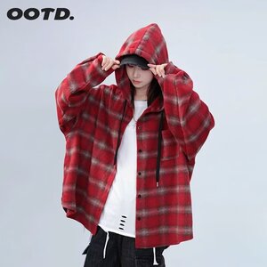 【网图有货14】25磨毛格子衬衫长袖情侣款A079-RS126-P49图片
