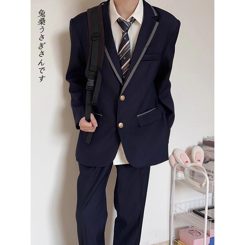 【45】日系西装休闲百搭套装男A079-W72-P59,男装西服套装,电商A079