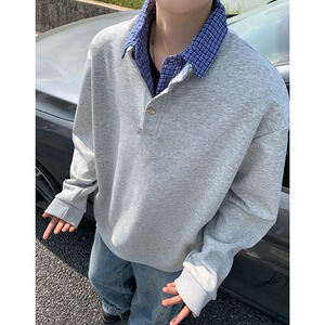 【269】秋季假两件衬衫卫衣A079-WY205-P58图片