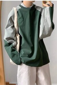 【网13125】圆领卫衣男宽松休闲百搭纯棉长袖T恤A079-Y102-P42图片