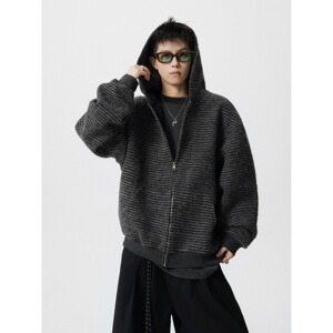 -【网60】情侣连帽运动外套潮牌慵懒风休闲夹克A079-S41-P55图片