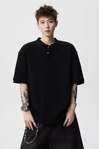 [003]短袖T恤男款夏季潮牌百搭半截袖上衣A079-S232-P38图片