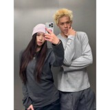 [003]长袖T恤正肩亨利领上衣休闲百搭男女A079-W322-P57，男装T恤，电商A079