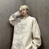 【41】2025日系长袖毛衣圆领针织衫A079-M5705-P51，男装针织衫/毛衣，电商A079