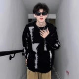 【网58】男士冬季新款线衣外套圆领套头宽松针织A079-D80-P47，男装针织衫/毛衣，电商A079