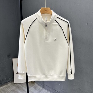 【网100】25秋季新款时尚百搭半拉链立领卫衣男士A079-W128-P43图片